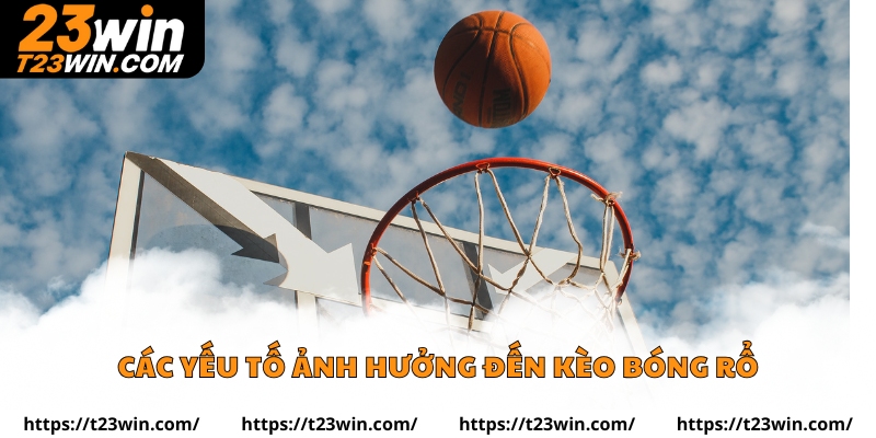 Các yếu tố ảnh hưởng đến kèo bóng rổ